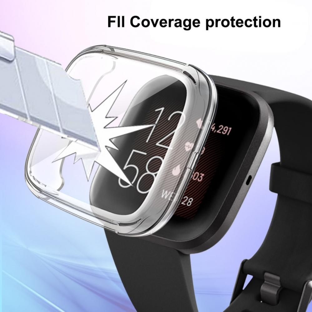  Skyddsskal fr Fitbit Versa 2 Transparent