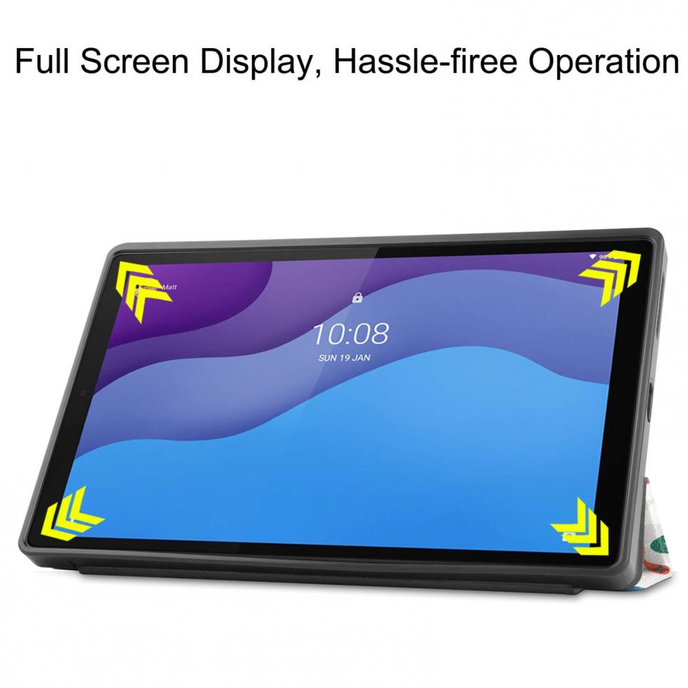 Fodral för Lenovo Tab M10 HD 2nd Gen - Fjärilsmönster