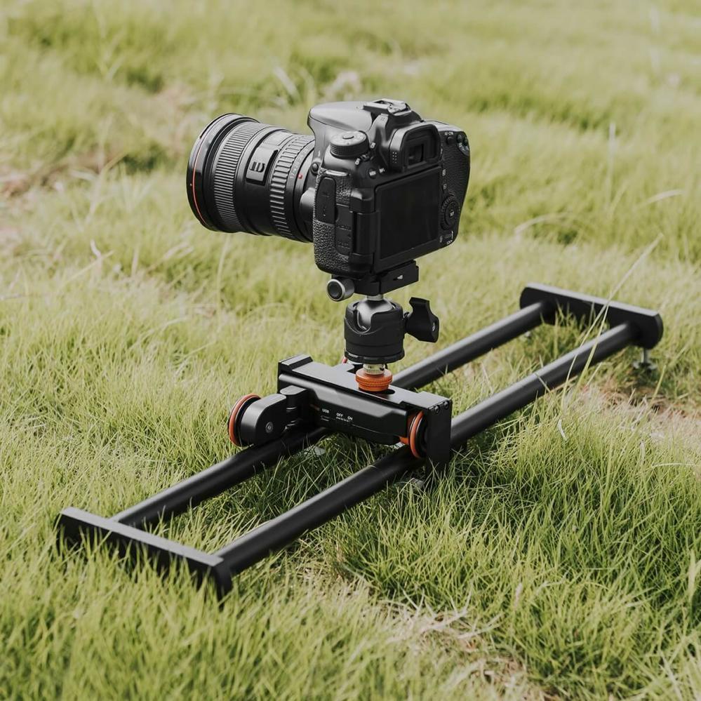 YELANGU YLG0119A 60cm Slider aluminium + L4X Autodolly för kameror