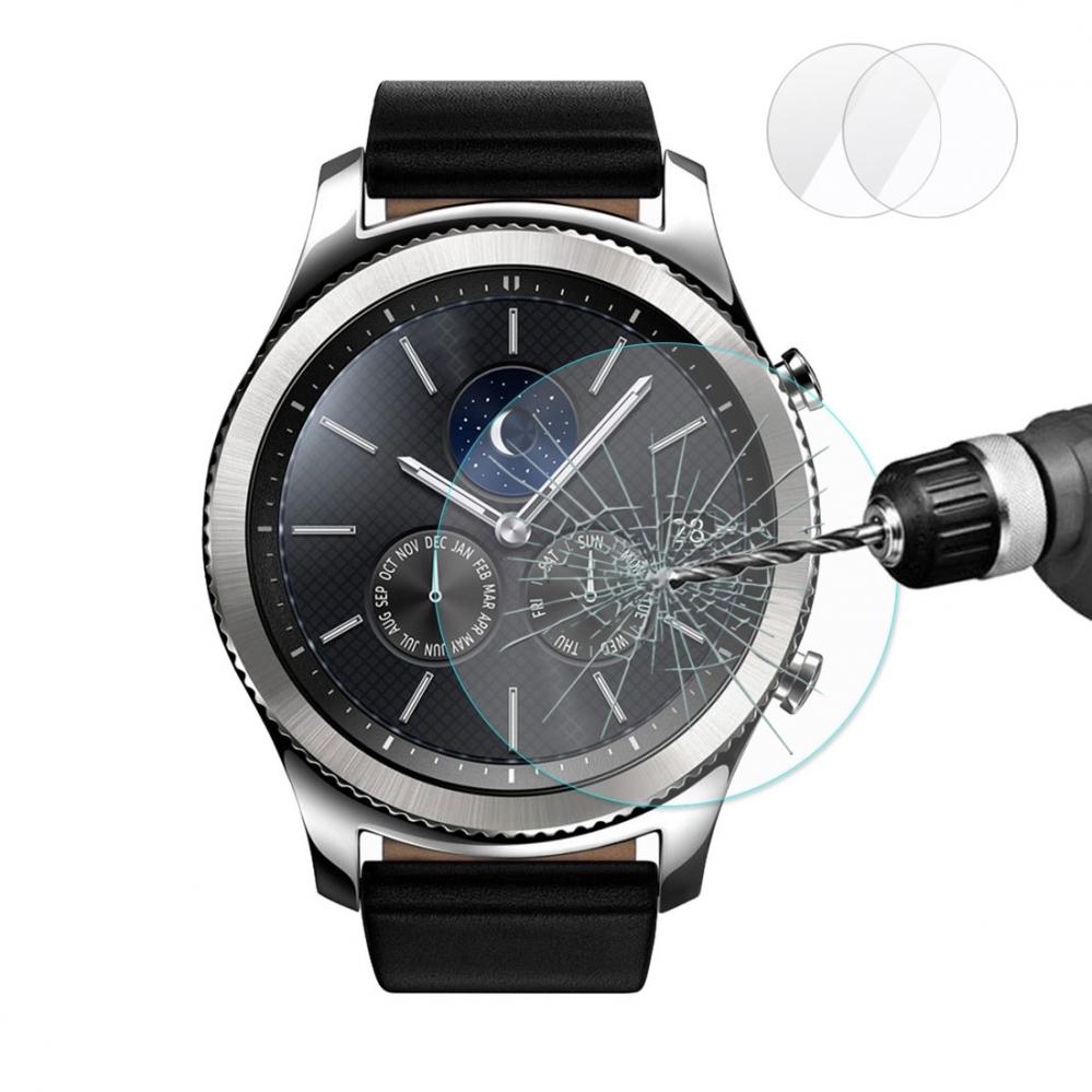 Displayskydd för Samsung Gear S3 av härdat glas