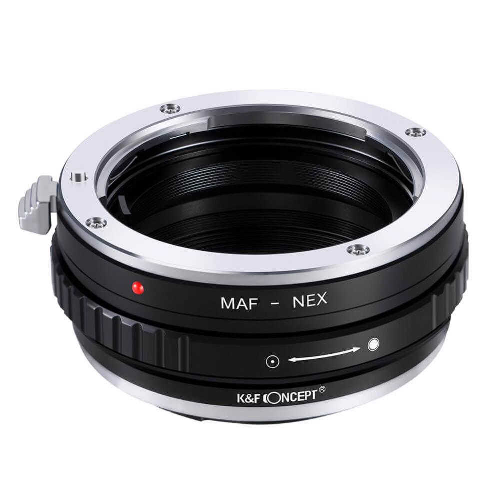K&F Objektivadapter till Minolta AF objektiv för Sony E kamerahus