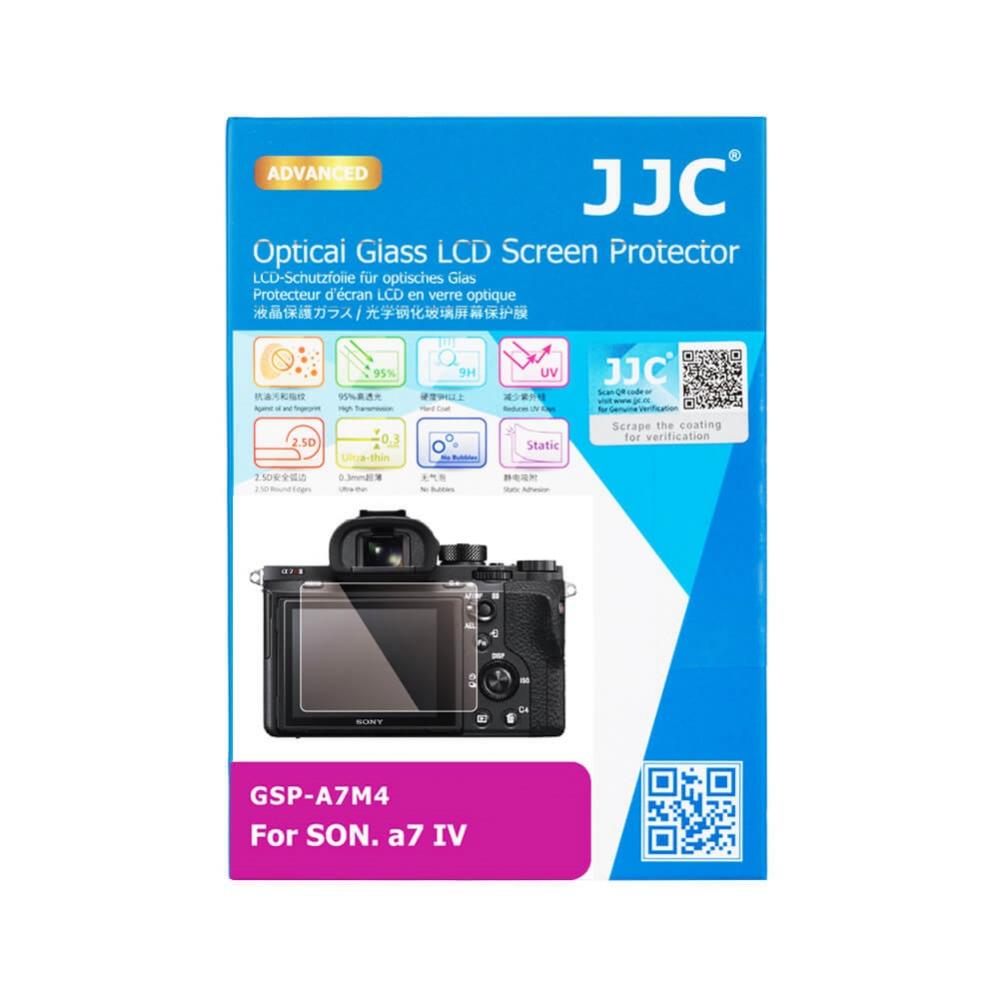  JJC Skrmskydd fr Sony A7 IV A7 CR A7C II A6700 ZV-E1 optiskt glas