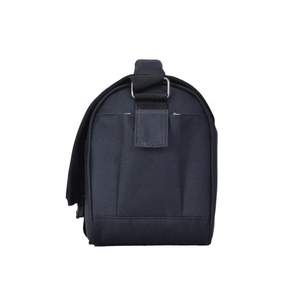 Caden D27 Trendig svart Axelväska för kameran 24x19x14cm