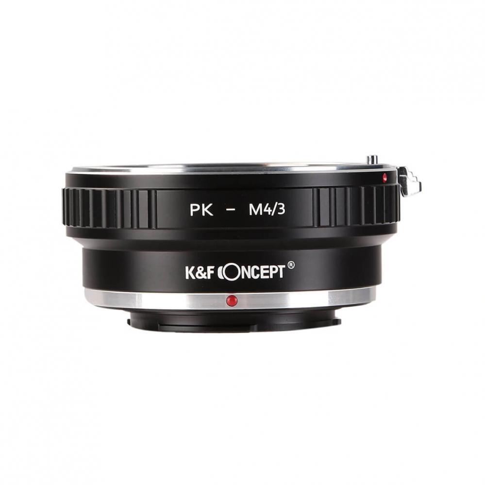  K&F Objektivadapter till Pentax K objektiv fr Micro 4/3 kamerahus