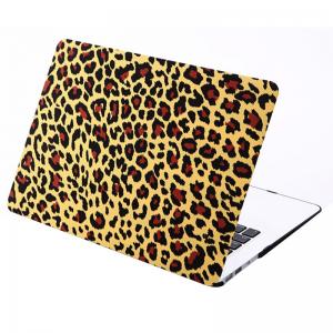  Skal för Macbook Air 11.6-tum - (A1370/A1465) - Leopardmönster - (Brun)