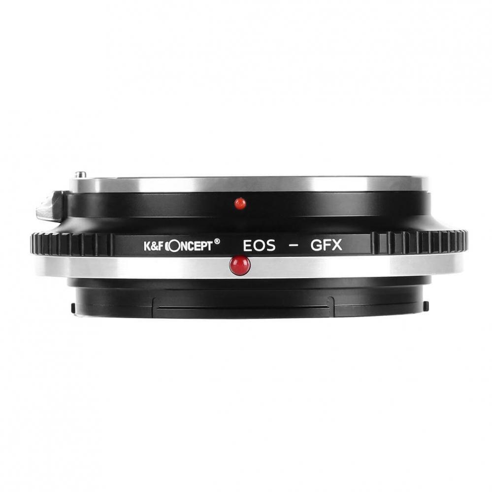  K&F Concept objektivadapter till EF-objektiv fr Fujifilm GFX kamerahus