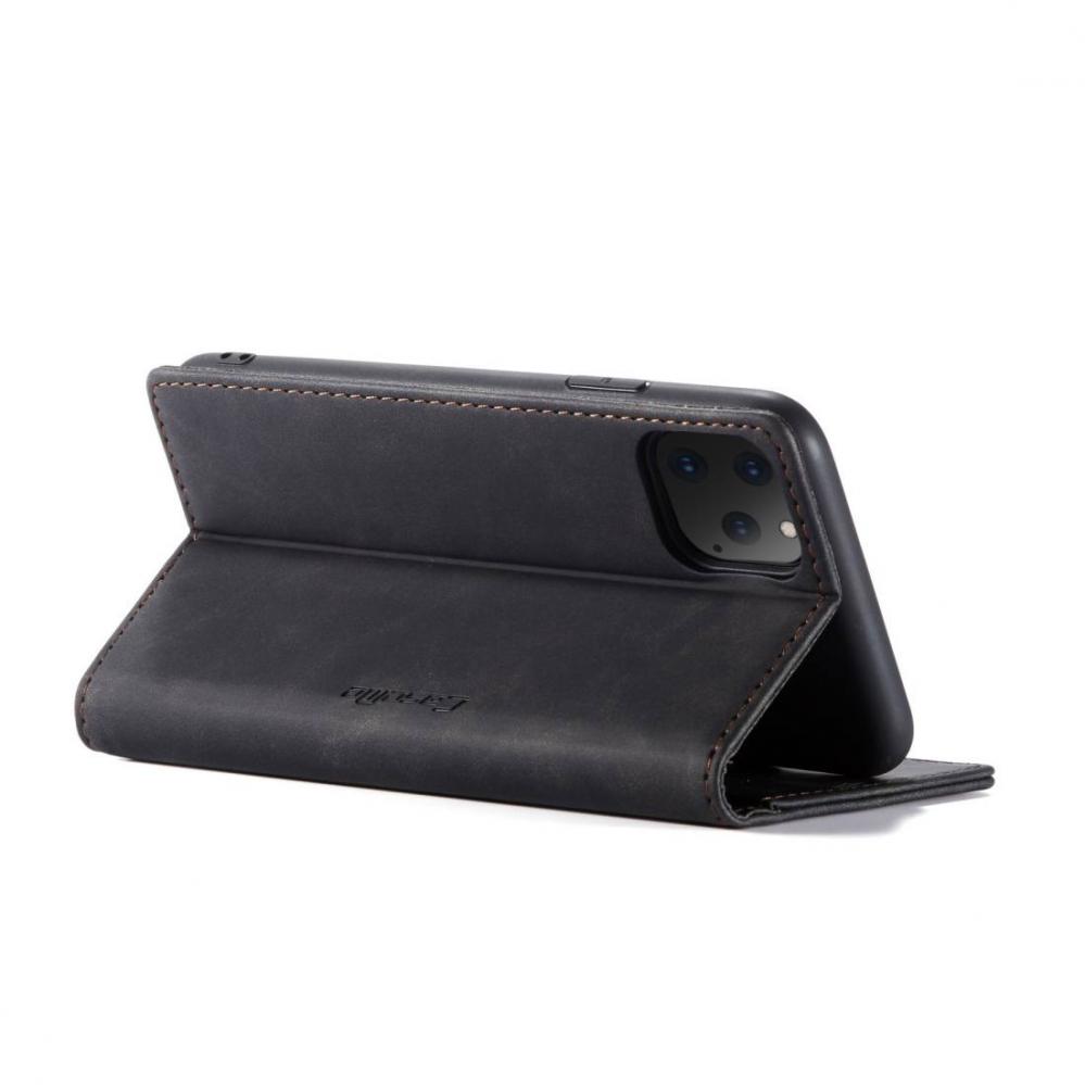 CaseMe Plånboksfodral med kortplats för iPhone 11 Pro Max Svart