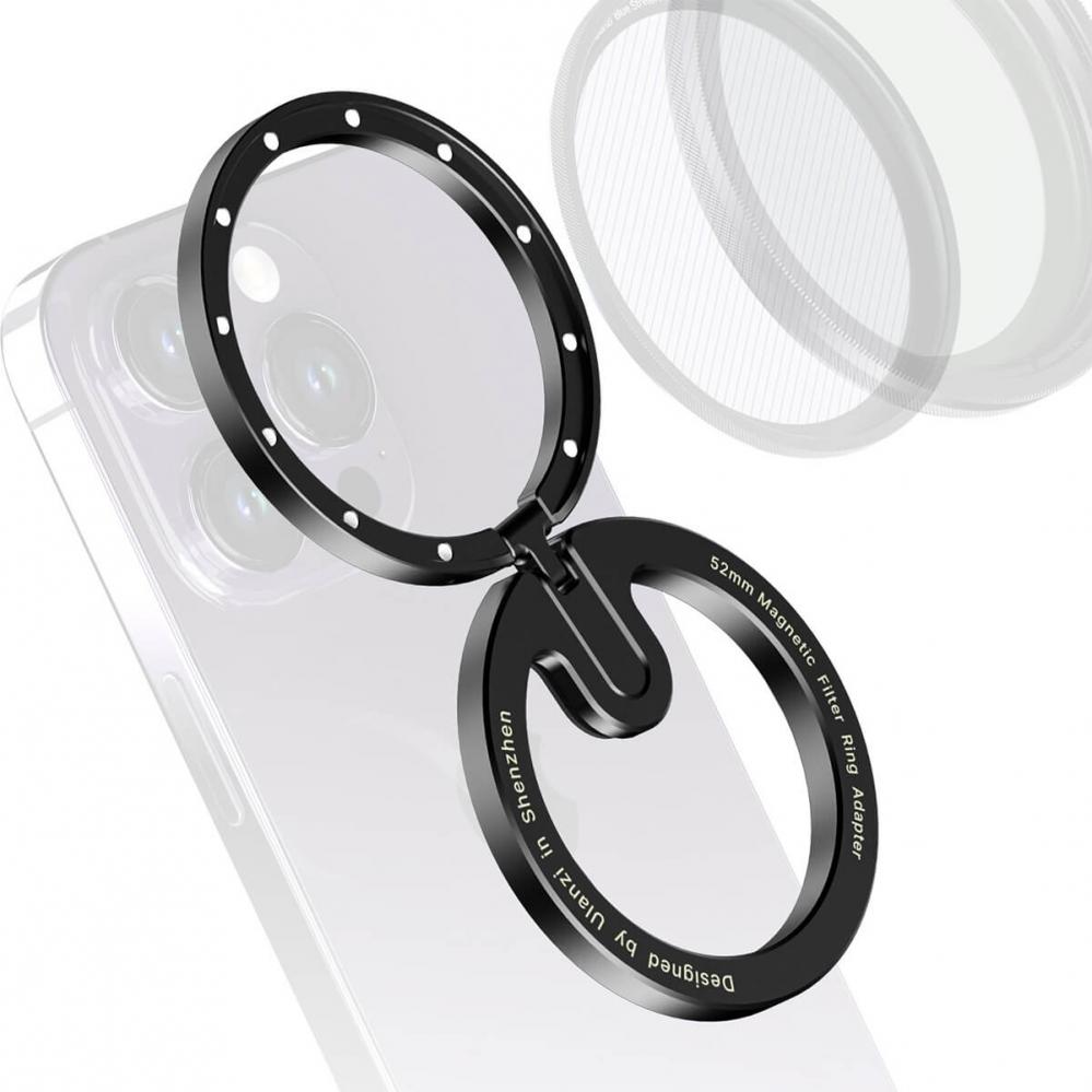  Ulanzi Magnetisk filteradapter MagSafe-funktion fr 52mm kamerafilter p mobil