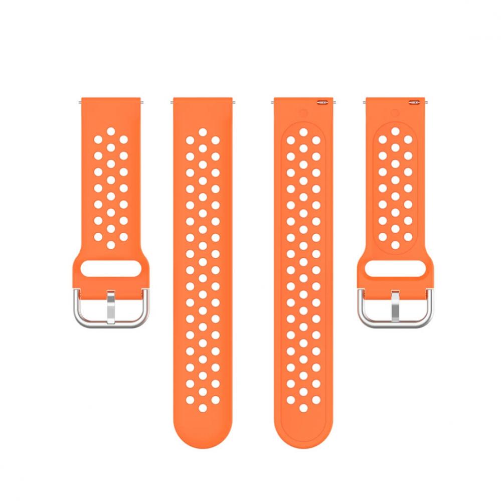 Silikonarmband för Smartwatch Orange 22mm Universal modell