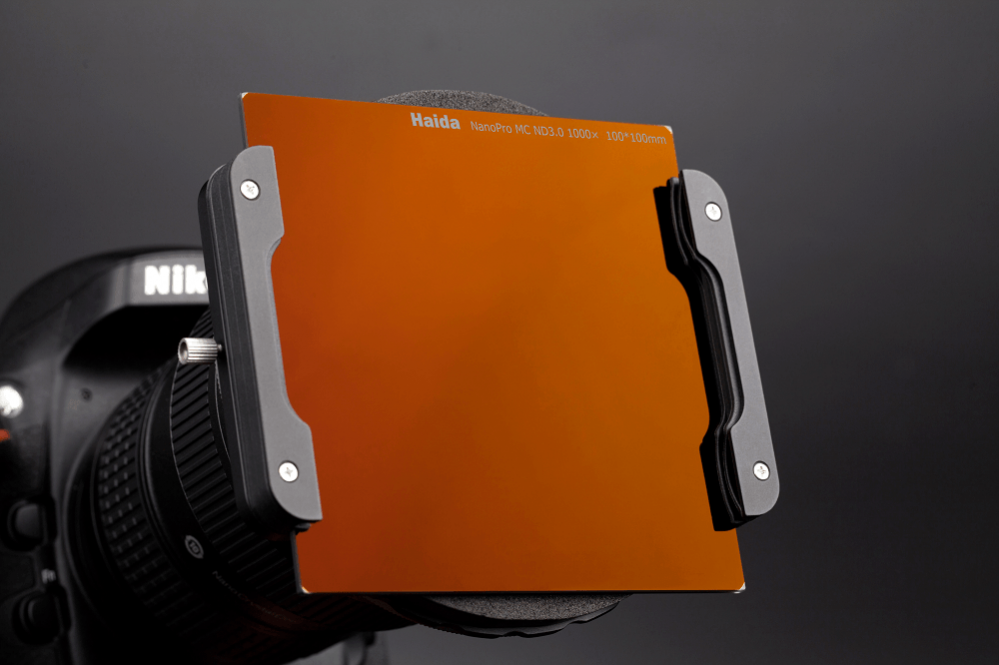 Haida ND4-filter med NanoPro-coating optiskt glas (100x100mm)