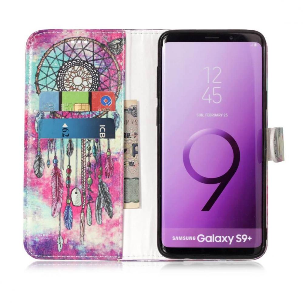  Plnboksfodral fr Galaxy S9 Plus - Drmfngare