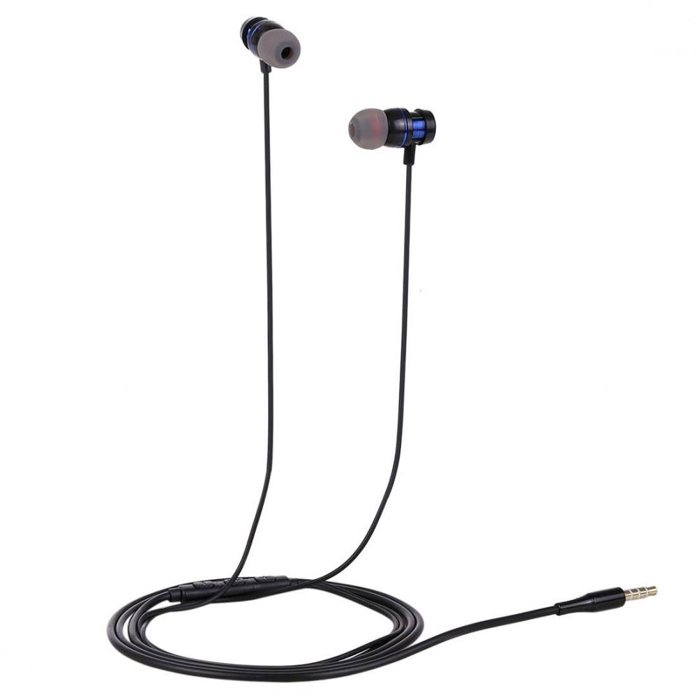  Haweel 3.5 mm In-ear hrlurar med mikrofon & 3.5mm ljudkabel - Haweel