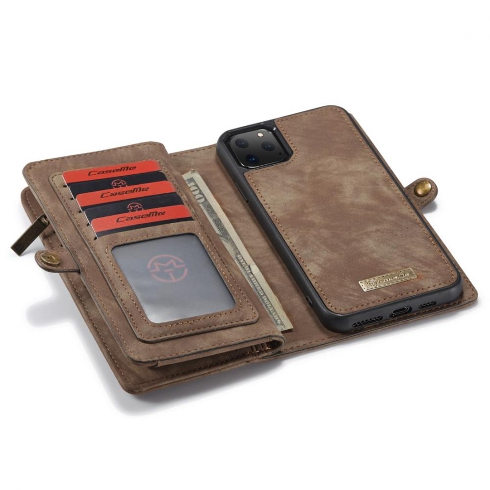  Plånboksfodral med magnetskal för iPhone 11 Pro Max - CaseMe