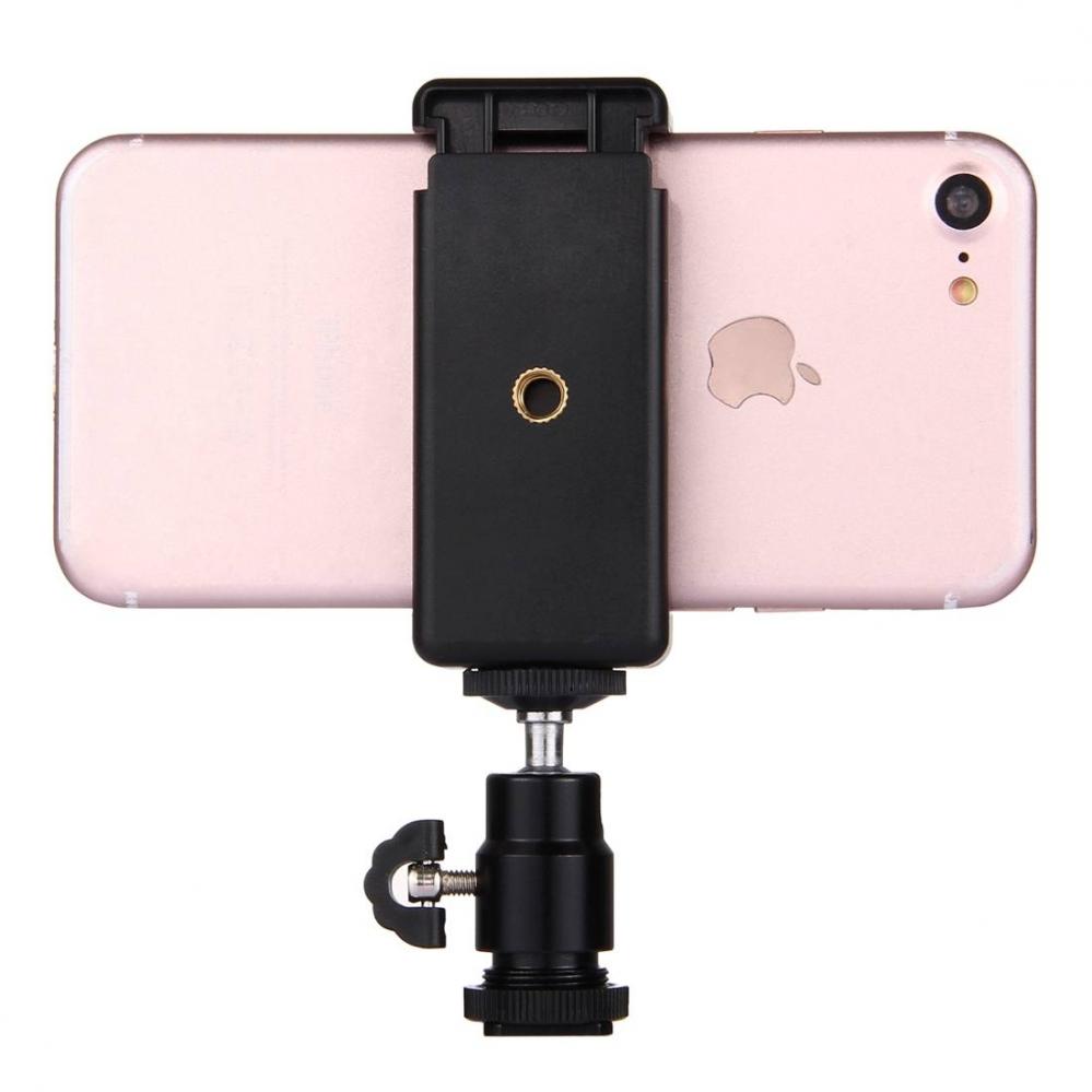 Puluz Mobilklämma för mobil 5.5-8cm med liten kulled