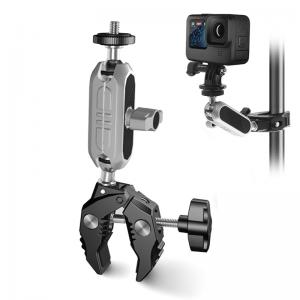  Puluz Krabbklämma med funktionell kulledsarm för kamera mobil & actionkameror