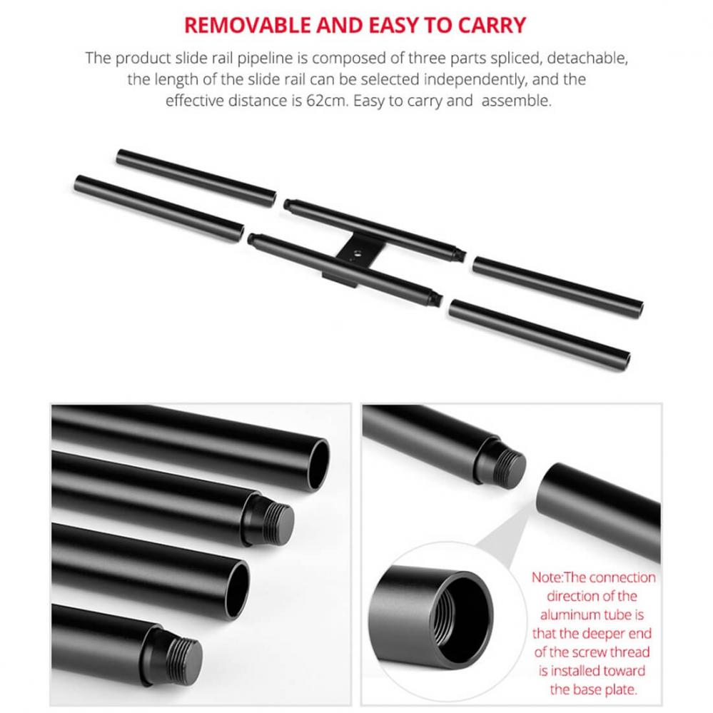 YELANGU YLG0119A 60cm Slider aluminium