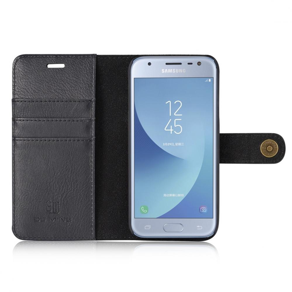 Plånboksfodral med magnetskal för Galaxy J7 - DG.MING