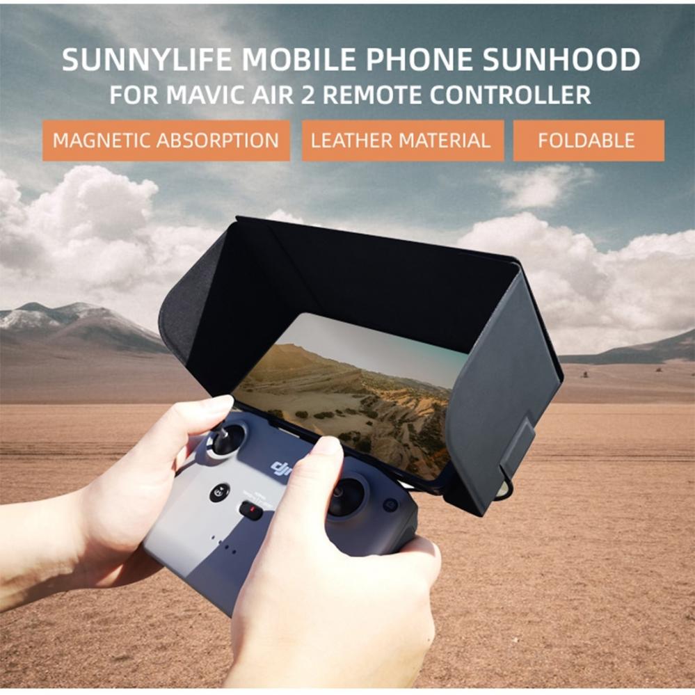  Sunnylife Solskydd till smartphone fr DJI Mavic Air 2/2S Mavic 3/Mini fjrr