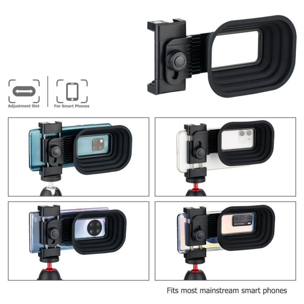  Mobilhållare med motljusskydd för kamerastativ - Kiwifotos