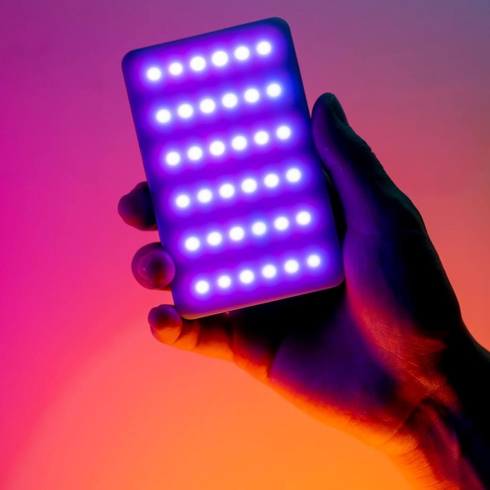 VIJIM RGB Videolampa för youtube vlog-inspelningar