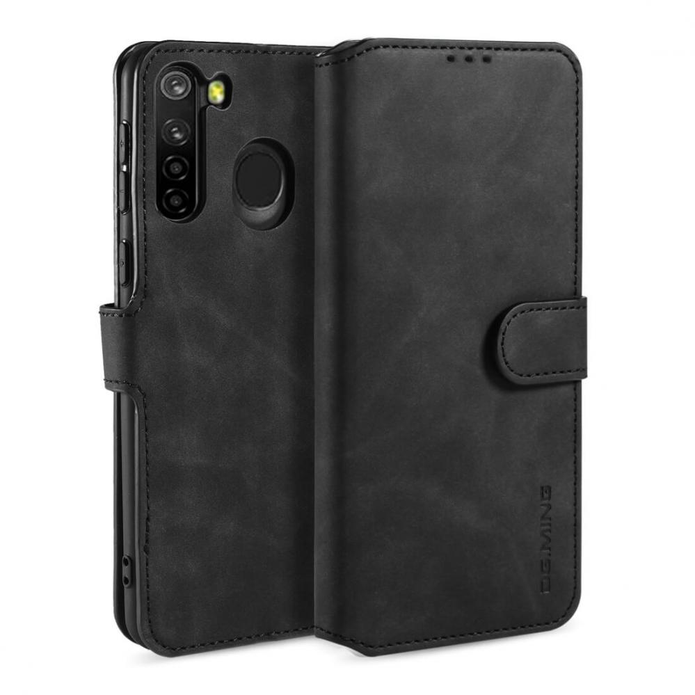 DG.MING Plånboksfodral för Galaxy A21 Svart