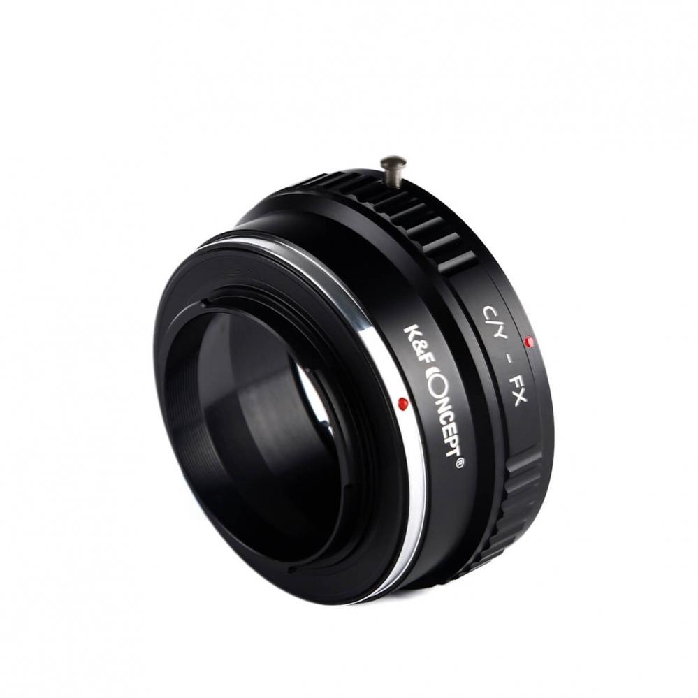  K&F Objektivadapter till Contax/Yashica objektiv fr Fujifilm X kamerahus
