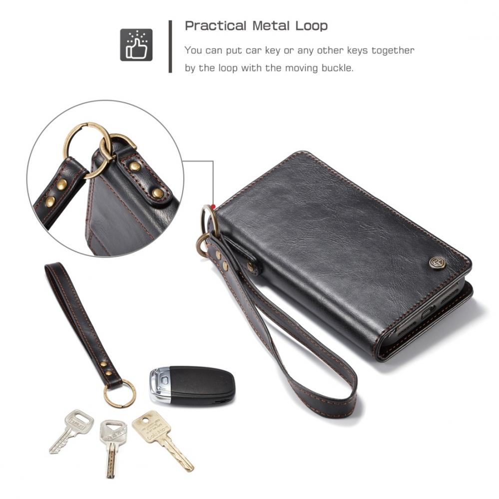  Plånboksfodral med magnetskal för iPhone X - CaseMe