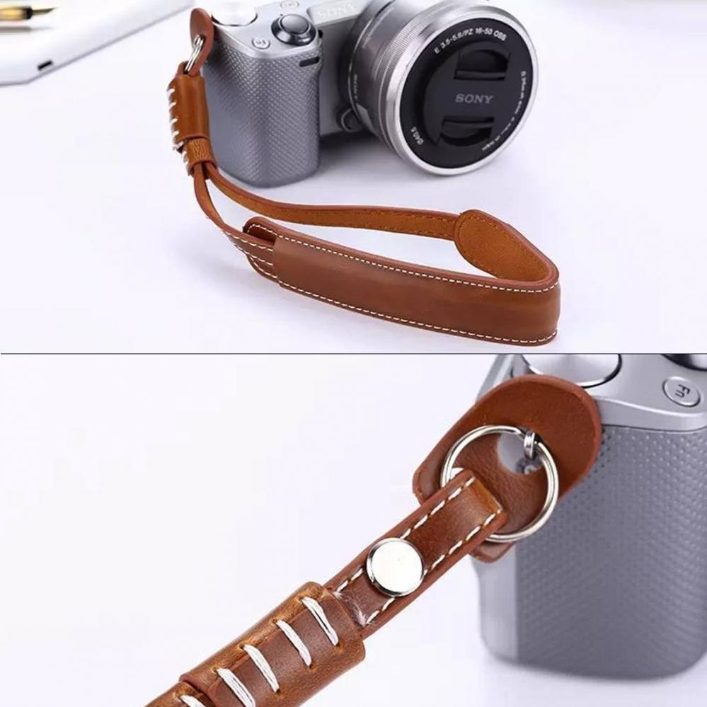 Handledsrem för SLR / DSLR-kameror (Brun)