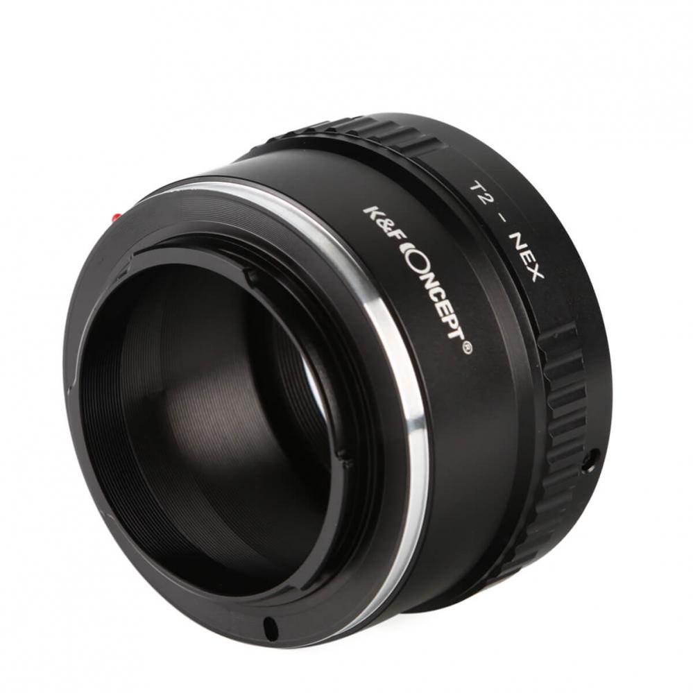 K&F Objektivadapter till T2-optik för Sony E kamerahus