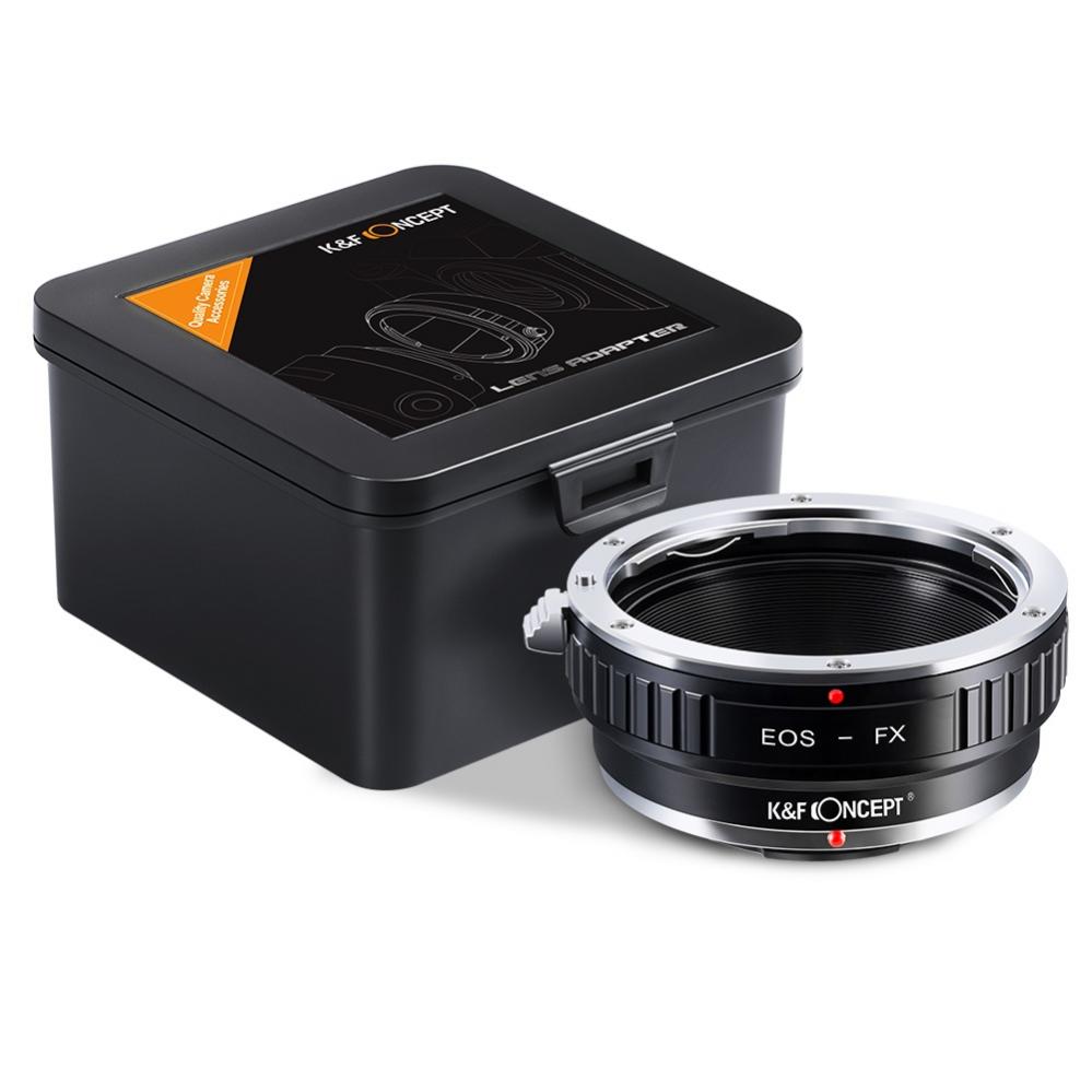 K&F Concept Objektivadapter till Canon EF/EF-S objektiv för Fujifilm X kamerahus