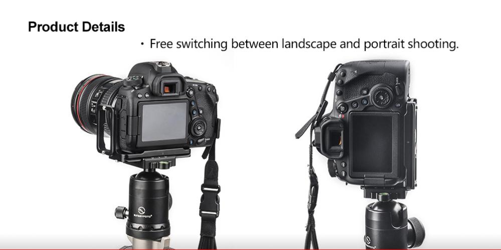Sunwayfoto L-Bracket för Canon EOS 6D Mark II