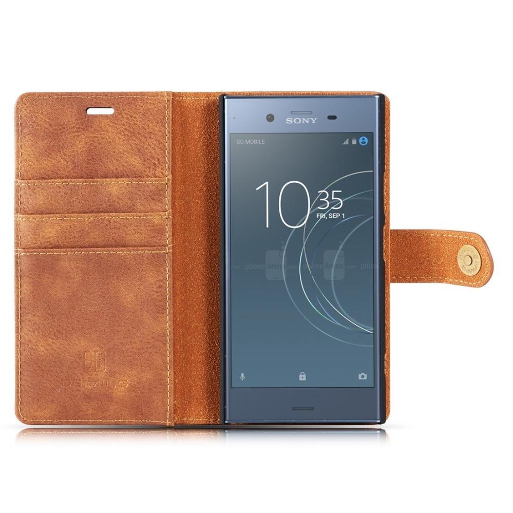 Plånboksfodral med magnetskal för Sony Xperia XZ1 - DG.MING