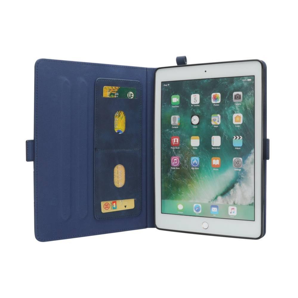 Fodral för iPad Pro 12.9 (2017-2015) - Extrafack & Pennhållare Blå