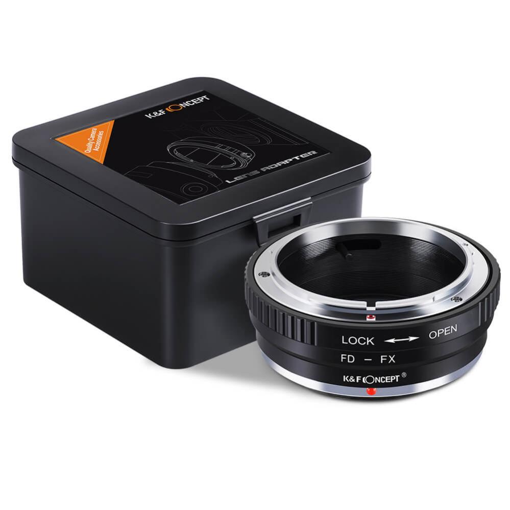 K&F Objektivadapter till Canon FD objektiv för Fujifilm X kamerahus