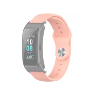  Silikonarmband Rosa för 18mm Watch med stiftspänne 95-160mm