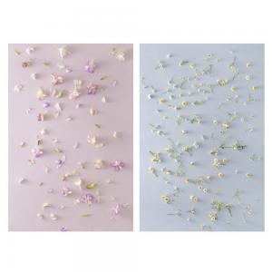  Pappersbakgrund PVC Blommor #3 dubbelsidig för fotografering 57x87cm