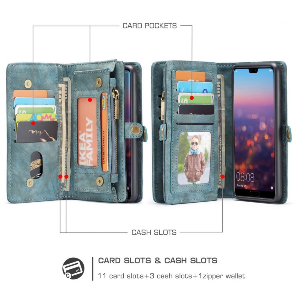 Plånboksfodral med magnetskal för Huawei P20 Pro - CaseMe