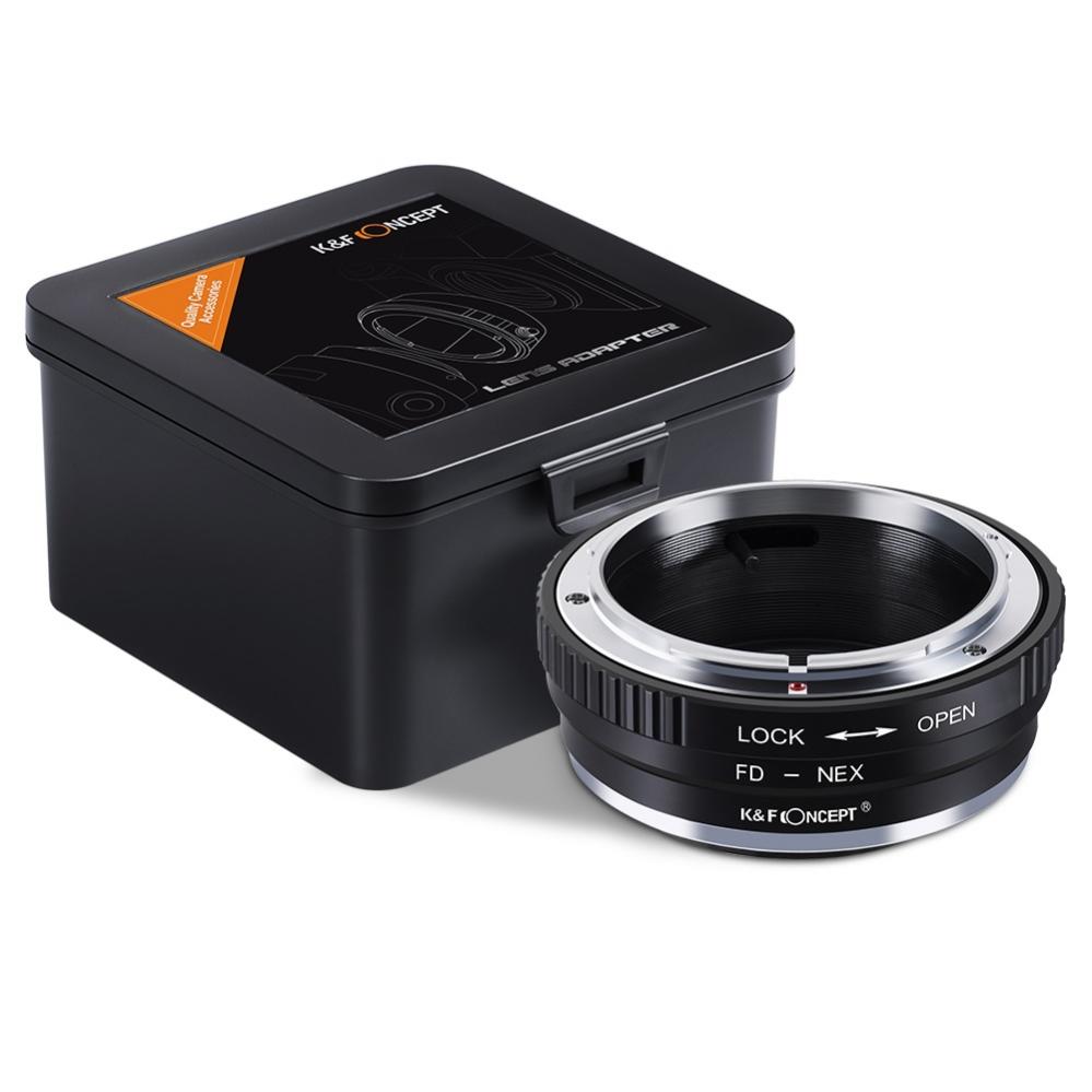 K&F Objektivadapter till Canon FD objektiv för Sony E kamerahus