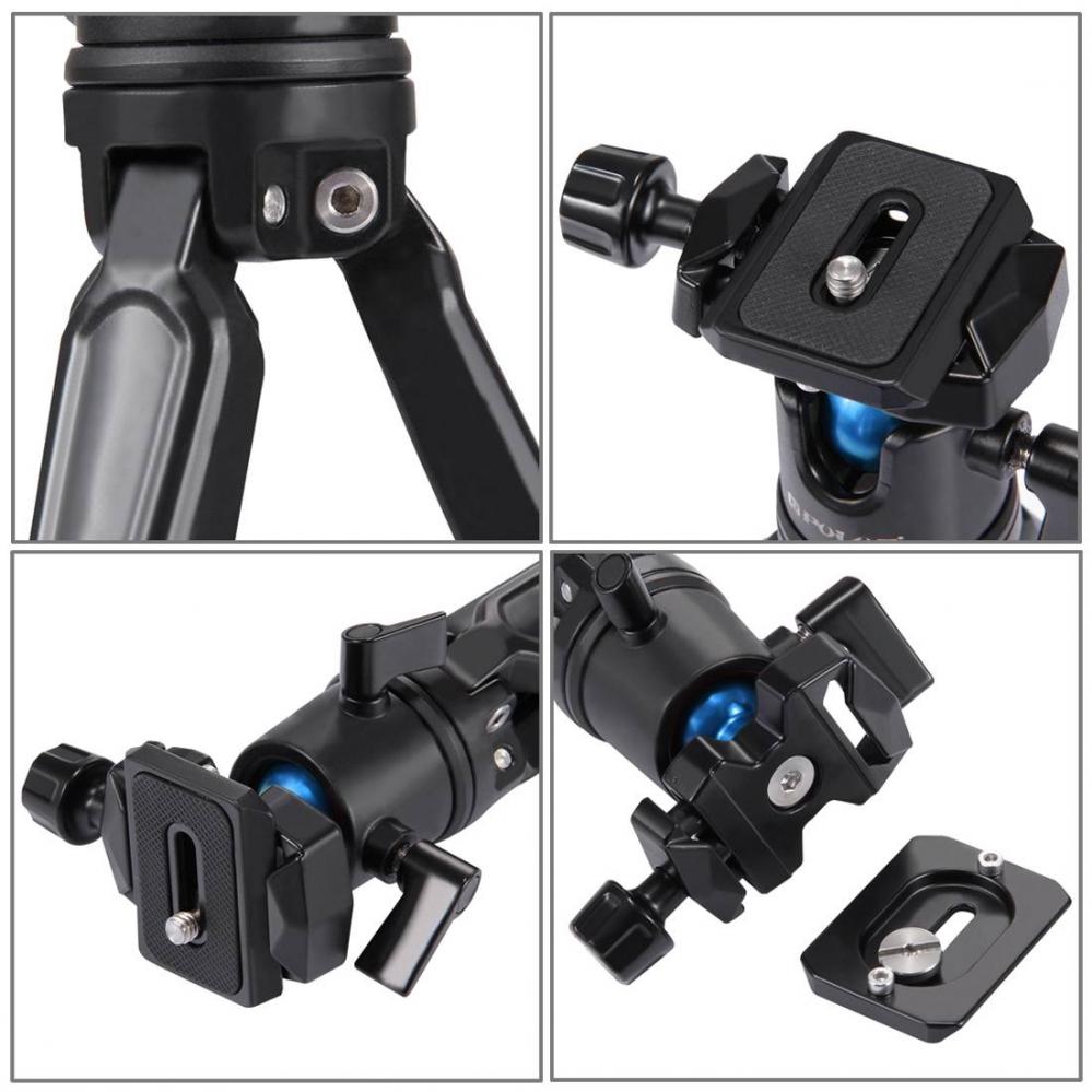 Puluz Mini skrivbordsstativ med kulled 11-21cm