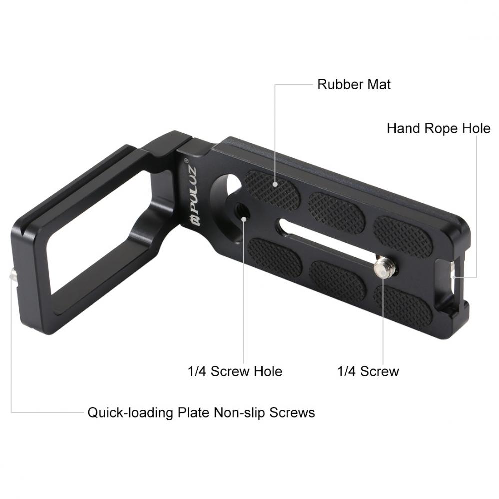  Puluz L-Bracket 1/4 tums skruvgnga