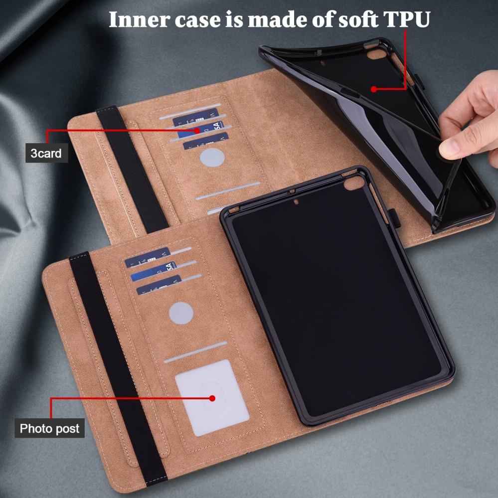 Fodral för iPad 9.7/iPad 5/6 gen Business style med kortplatser