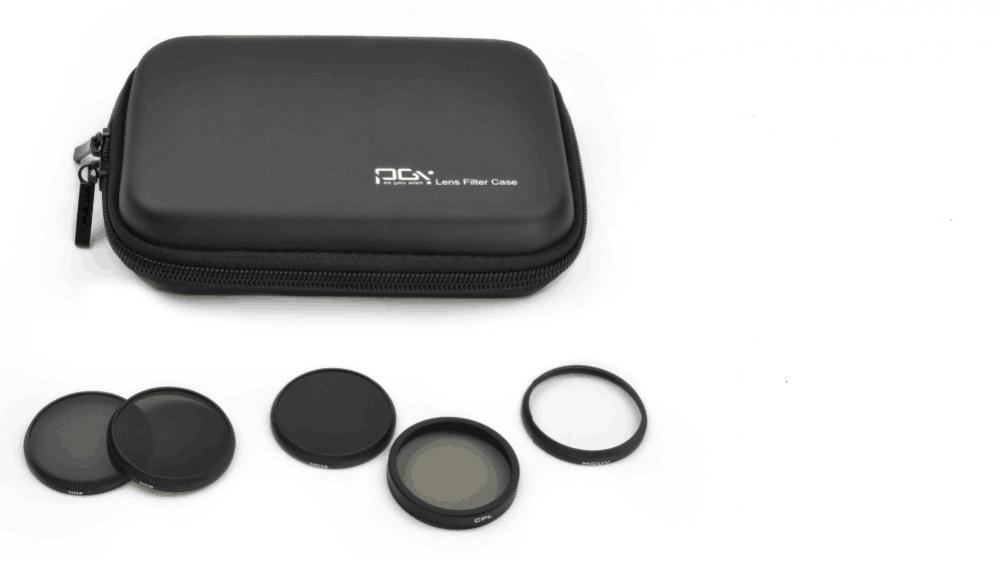 PGYTECH Filter-Kit (5 i 1) ND4, ND8, ND16, CPL, UV för DJI Inspire 1 / Osmo X3