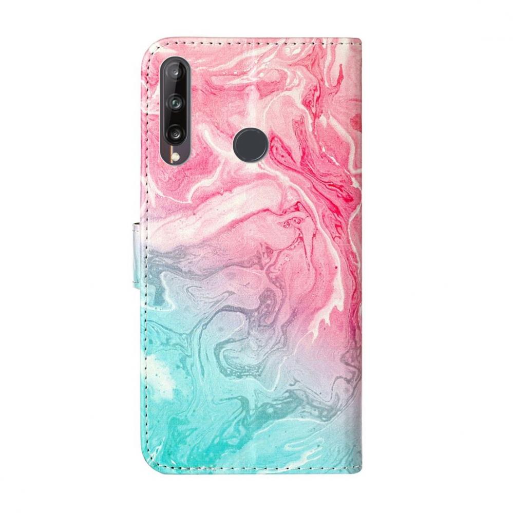  Plnboksfodral fr Huawei P40 Lite E - Marmor