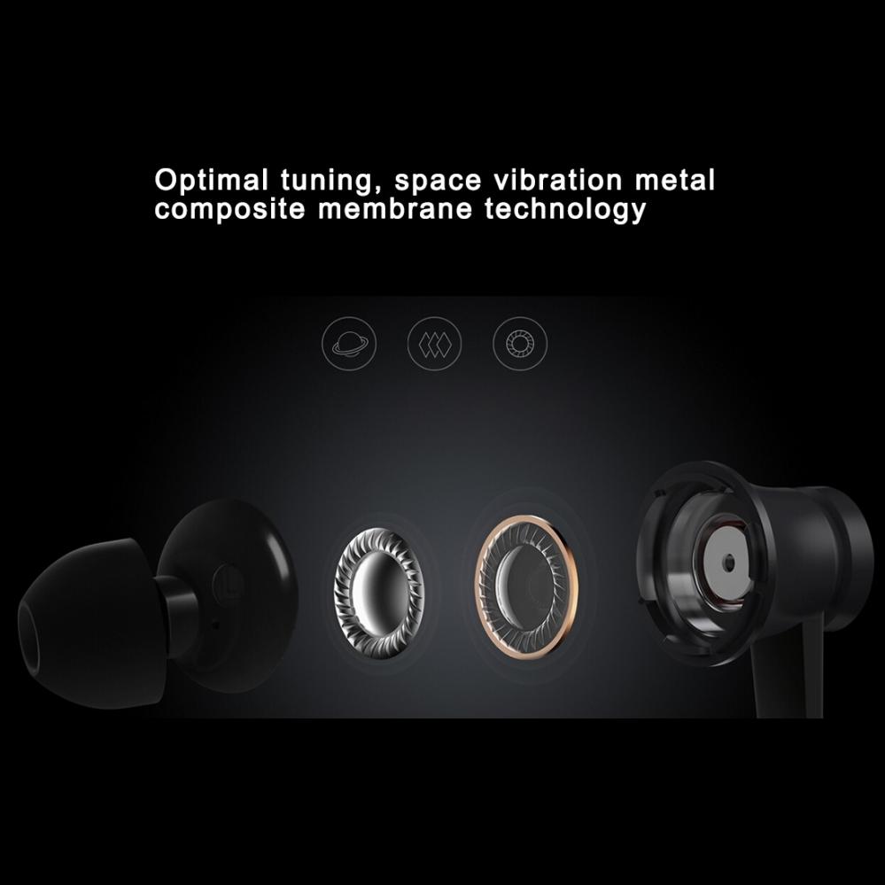  Xiaomi 3,5 mm In-ear Hrlurar Stero Bass med Mic