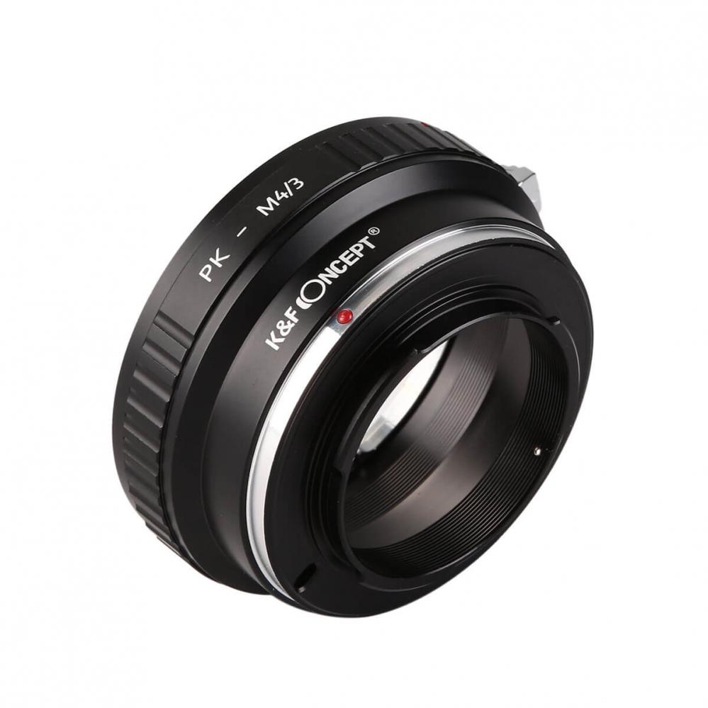 K&F Objektivadapter till Pentax K objektiv för Micro 4/3 kamerahus