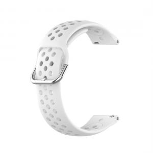  Silikonarmband för Smartwatch Vit 22mm Universal modell