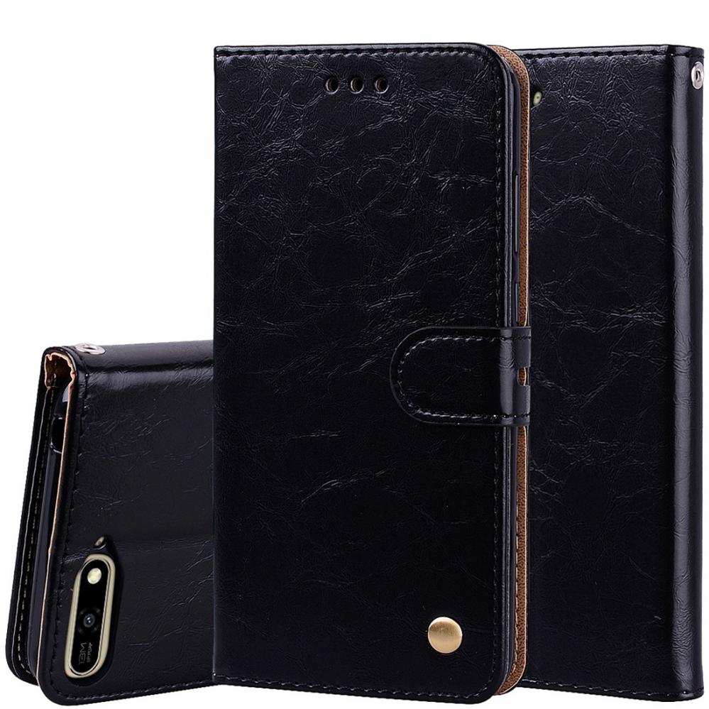 Plånboksfodral för Huawei Y6 (2018) PU-läder