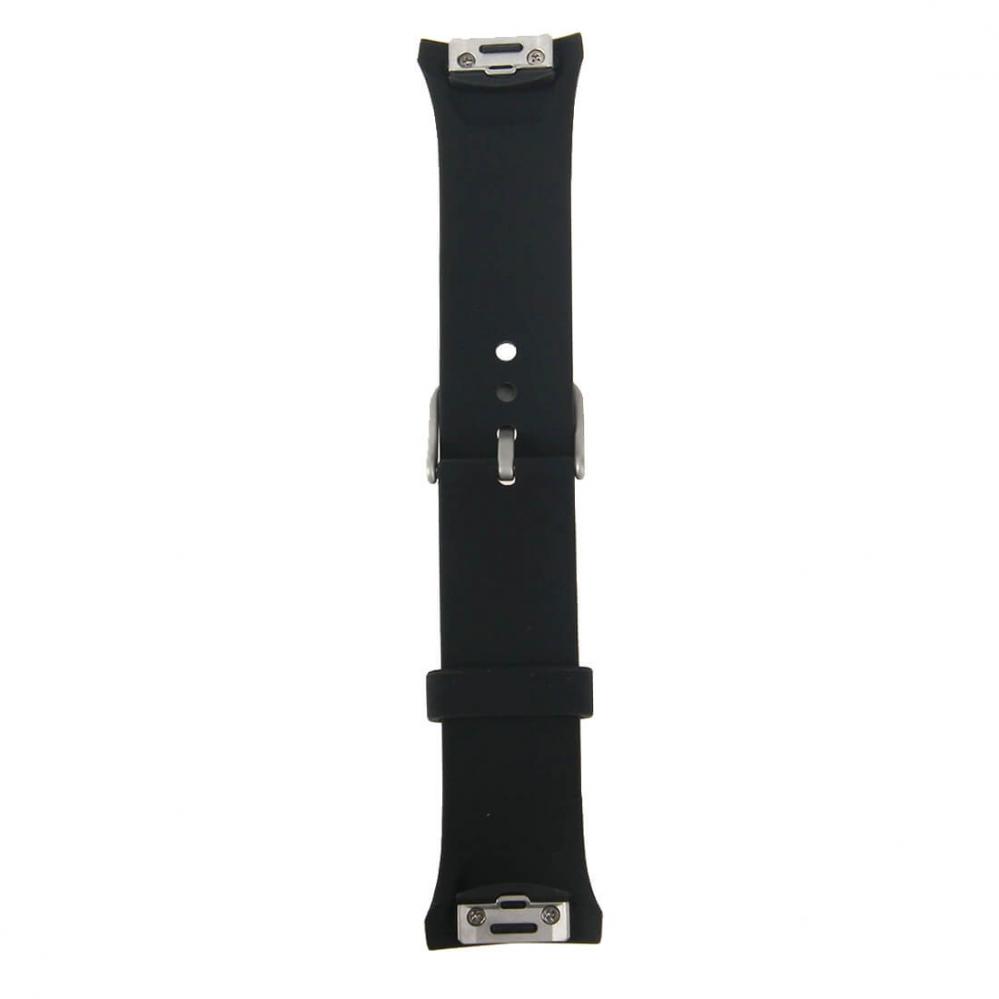 Silikonarmband Svart för Samsung Gear S2/S2 Sport