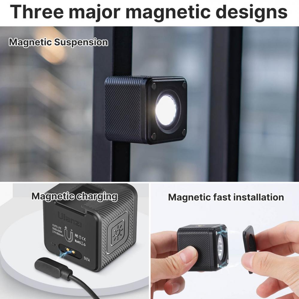 Ulanzi L2 Led-belysning vattentät 10m IP68 för foto video