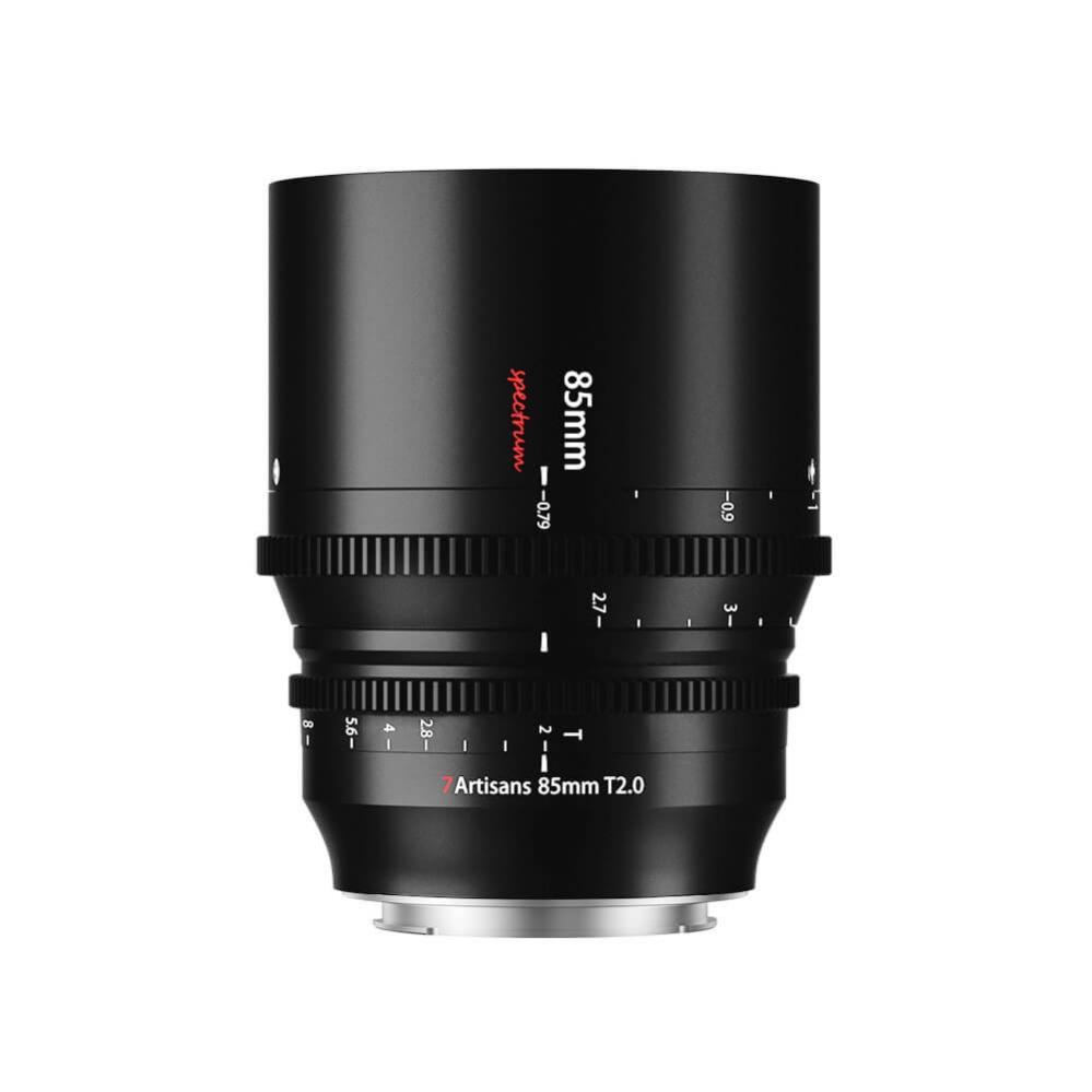  7Artisans 85mm T2.0 Fullformat Cinema Objektiv fr Canon EOS RF